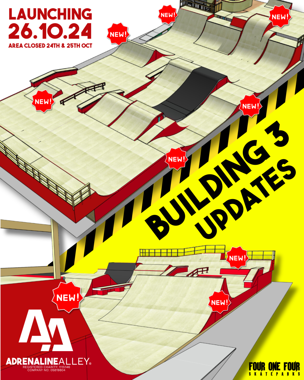BIG UPDATES TO BUILDING 3