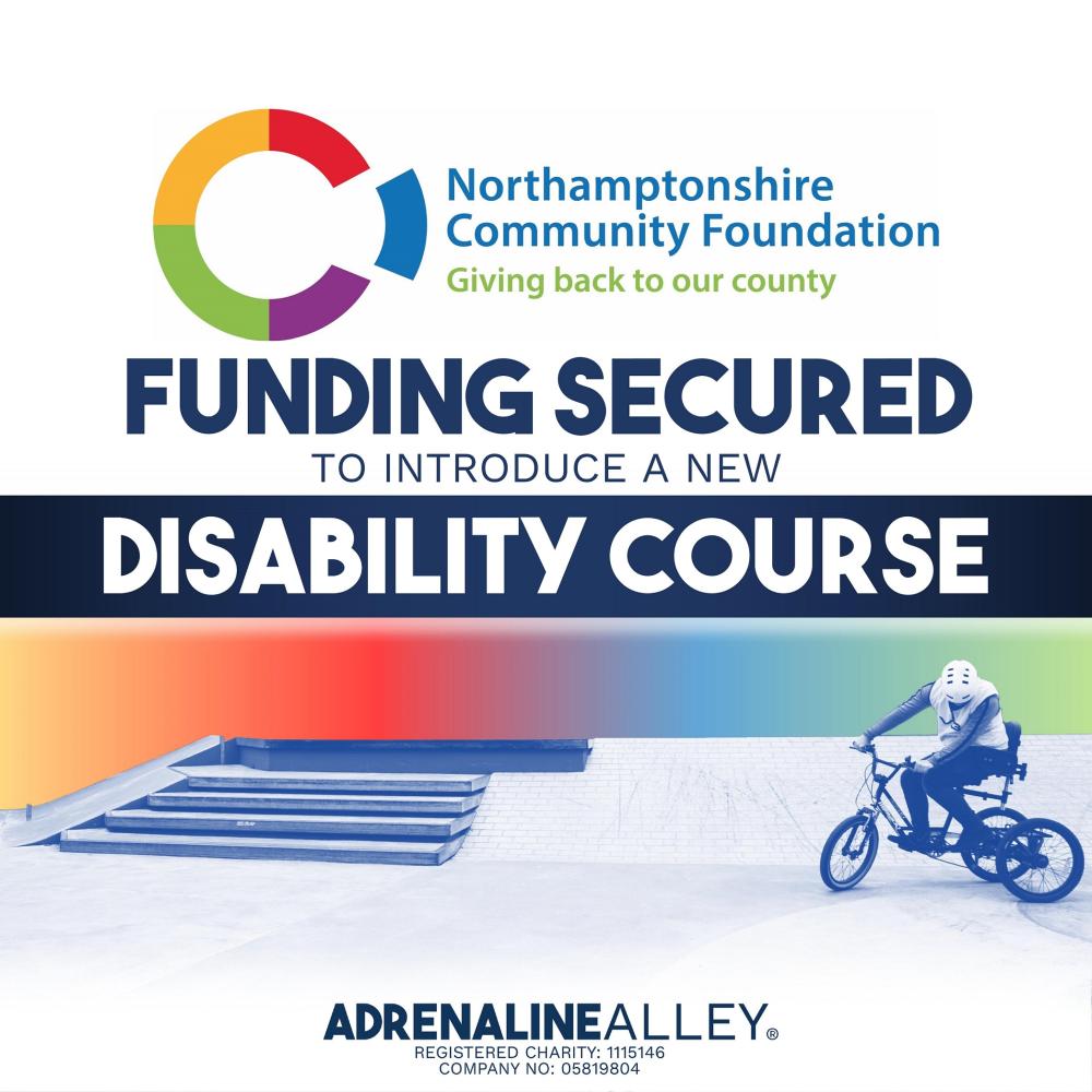 FUNDING SECURED FOR DISABILITY COURSE