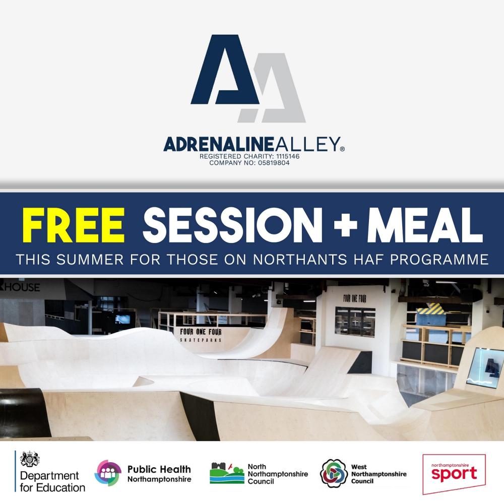 FREE SUMMER SESSION & MEAL FOR THOSE ON HAF PROGRAMME