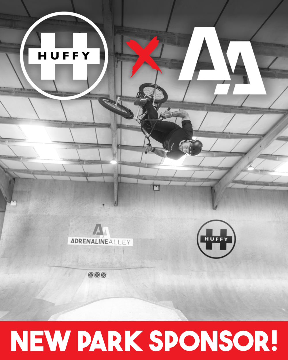 NEW PARK SPONSOR... HUFFY