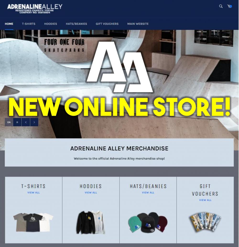 NEW ONLINE STORE!