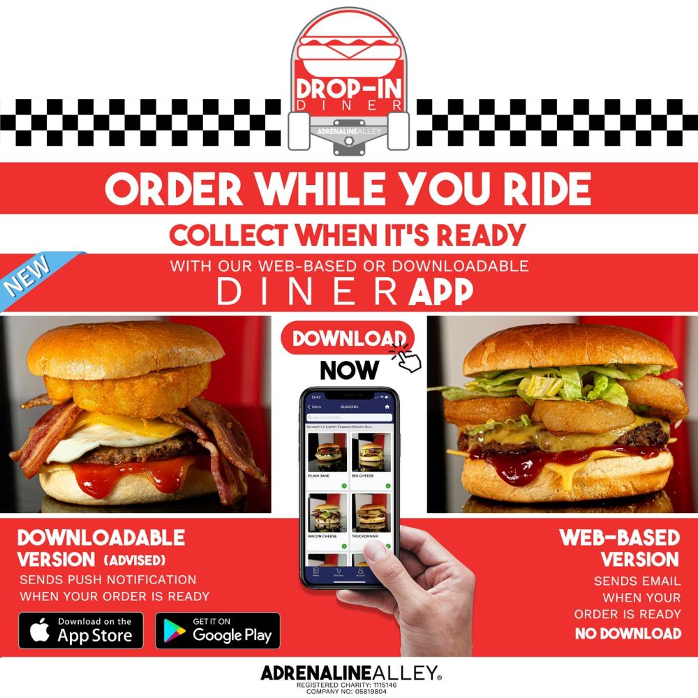 NEW ONLINE ORDERING AT THE DROP-IN DINER