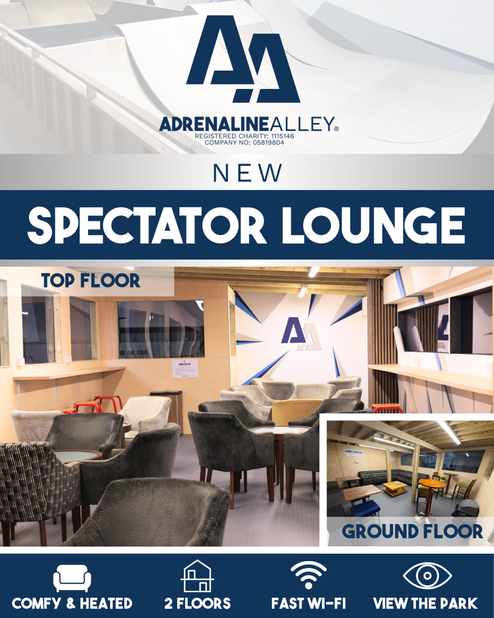 NEW SPECTATOR LOUNGE