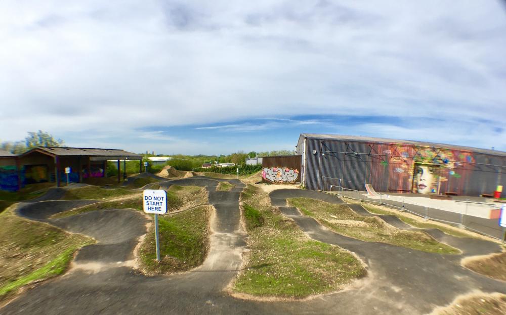 PUMP TRACK NOW OPEN